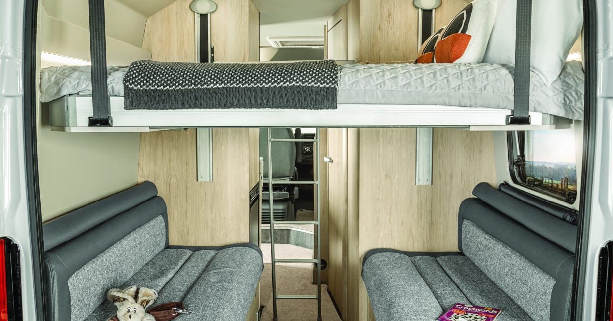 flex bed setup from rear
