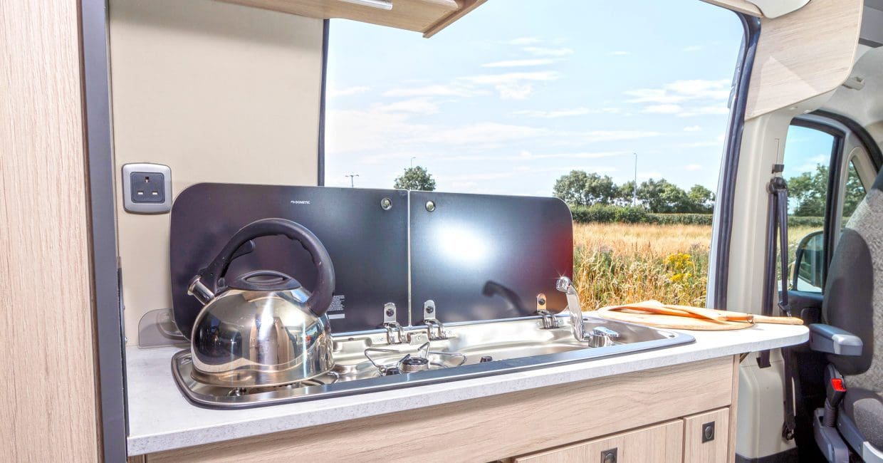 flex kitchen out door